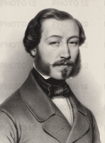 Portrait of the composer Frédéric Brisson (1821-1900), 1860.