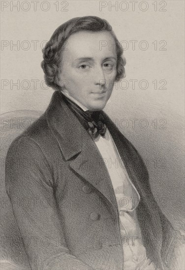 Portrait of the composer Frédéric Chopin (1810-1849), 1847.