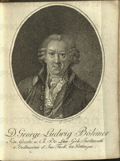 Portrait of Georg Ludwig Böhmer (1715-1797), 1794.