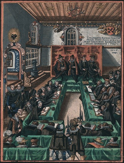 The Regensburg Religious Colloquy of 1601, c. 1605.