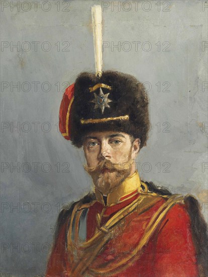 Portrait of Emperor Nicholas II (1868-1918), c. 1907.