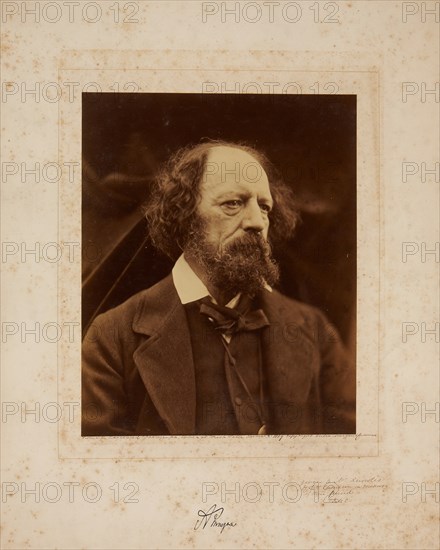 Alfred, Lord Tennyson (1809-1892), 1869.