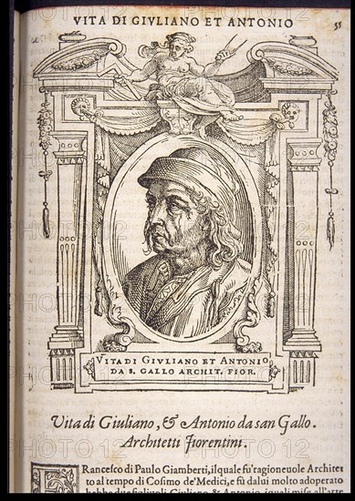 Giuliano da Sangallo, ca 1568.