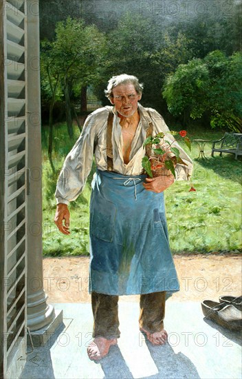 Le Vieux Jardinier (The Old Gardener) , 1885.