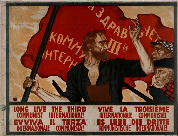 Long live the Third Communist International!, 1921.