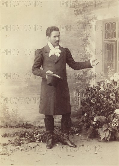 Nikolay Figner (1857-1918) as Lensky in opera Eugene Onegin by Pyotr Tchaikovsky, 1880s.