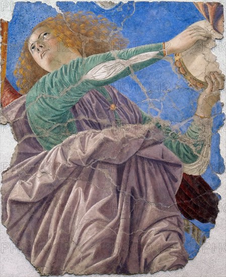 Musician angel, c1480.