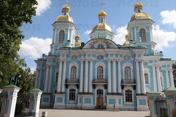 St Nicholas Naval Cathedral, St Petersburg, Russia, 2011. Artist: Sheldon Marshall