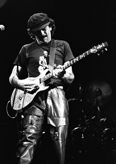 Carlos Santana, Royal Festival Hall, London, 1988. Artist: Brian O'Connor