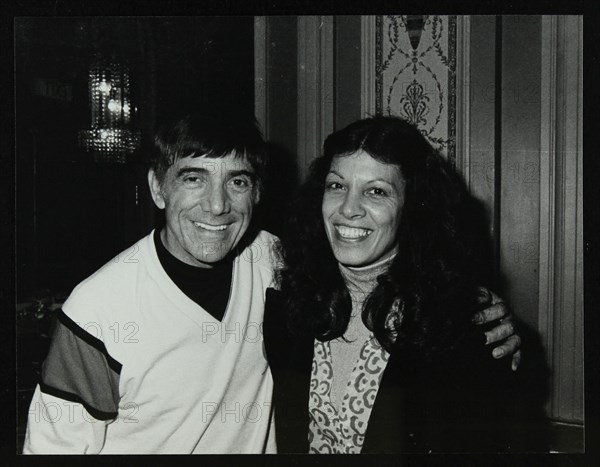 Drummer Louie Bellson with Lena Antonis at the Forum Theatre, Hatfield, Hertfordshire, 1979. Artist: Denis Williams