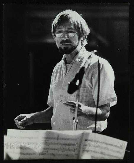 Michael Garrick at Berkhamsted Civic Centre, 1985. Artist: Denis Williams