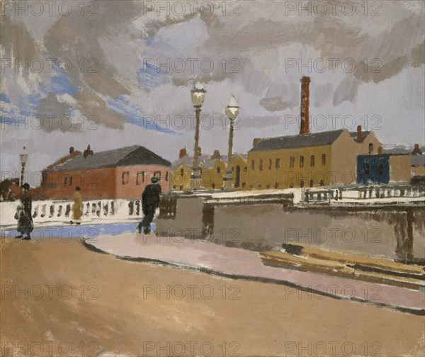 'Street in Cork', 1923-1943. Artist: Edward Morland Lewis