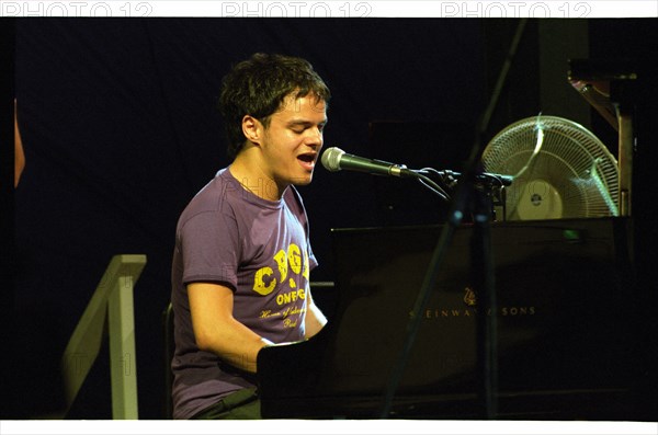 Jamie Cullum, Brecon, 2003.   Artist: Brian O'Connor.