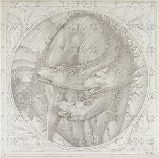 Cerberus, 1872-1875. Artist: Sir Edward Coley Burne-Jones.