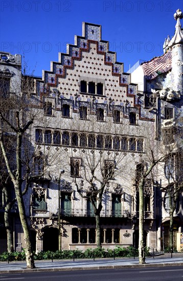 Ametller House on Paseo de Gracia, by Josep Puig i Cadafalch (1867-1956).