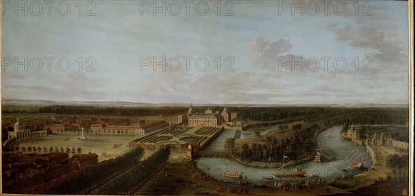 Royal Palace of Aranjuez', oil on canvas.