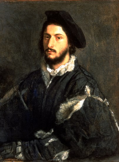 Portrait of Tommaso Hosti' by Titian.