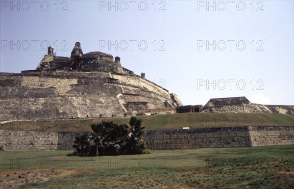 View of San Felipe de Barajas castle.