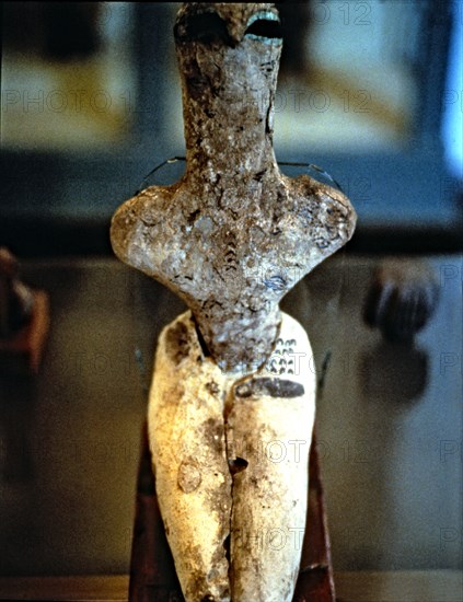 Anthropomorphic figurine of Nagada I - II.