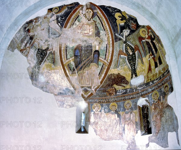 Apse of Esterri de Cardos (Pallars Sobirà).