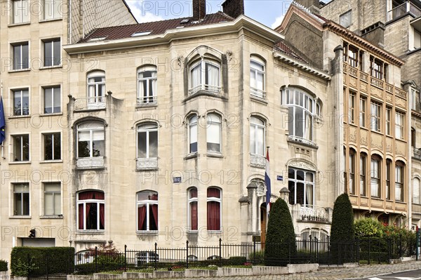 Hotel van Eetvelde, 2 Av. Palmerston, Brussels, Belgium, (1898), c2014-2017. Artist: Alan John Ainsworth.