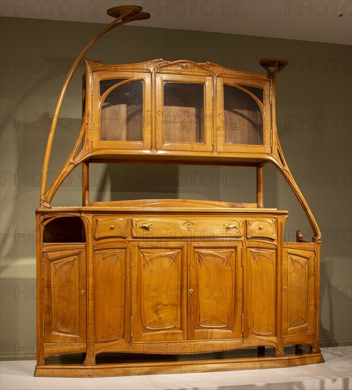 Buffet designed by Hector Guimard, Paris, France, 1899-1900, (2015). Artist: Alan John Ainsworth.