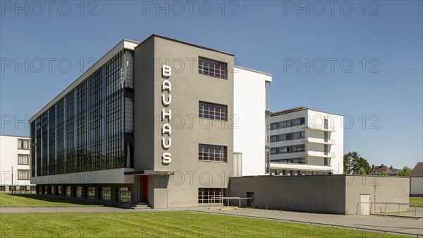 The Bauhaus building, Dessau, Germany, 2018.  Artist: Alan John Ainsworth.