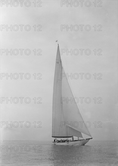 The 23 Metre 'Candida', 1935. Creator: Kirk & Sons of Cowes.