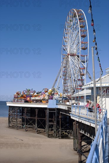 Blackpool, Central Pier, 2009. Creator: Ethel Davies.