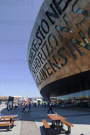 Cardiff, Millennium Centre, 2009. Creator: Ethel Davies.