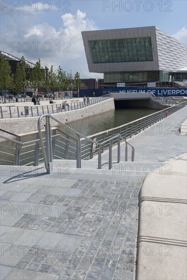 UK, Liverpool, New Mersey Ferry Terminal Bldg, 2009. Creator: Ethel Davies.