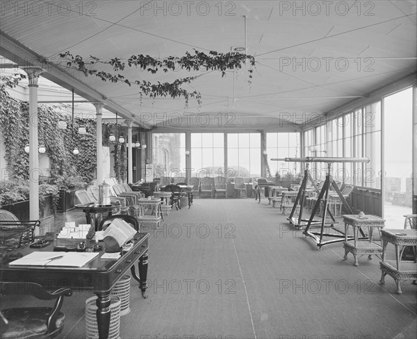 Viewing Platform, Royal Yacht Squadron. Creator: Kirk & Sons of Cowes.