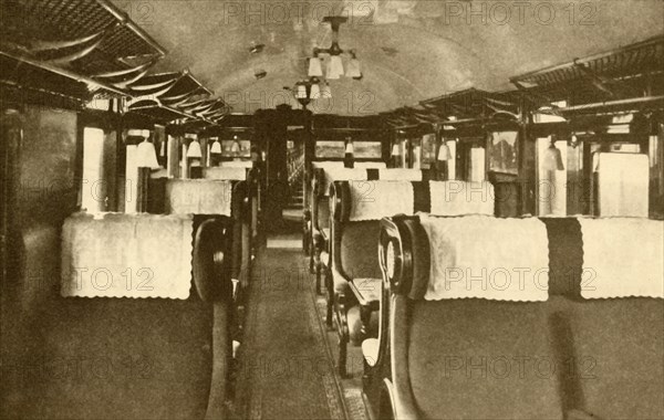 Dining-Car, London Midland and Scottish Railway', 1930.