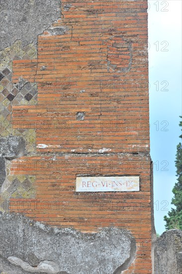 Pompeii, Campania, Naples, Italy, 2015.