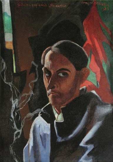 The Last Cigarette of the Condemned (Self-Portrait), 1924.