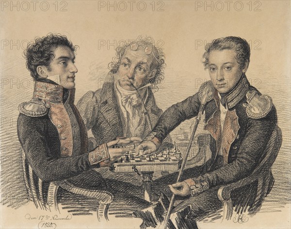 Count Zakhar Semjonovich Kherkheulidze (1797-1856), Baron Alexei Ivanovich Cherkasov (1799-1855).