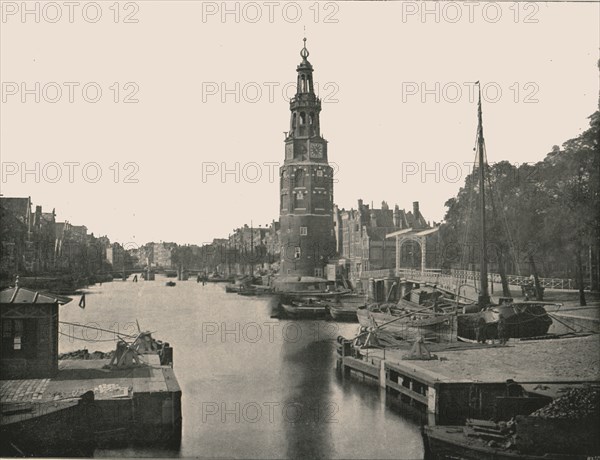 The Montelbaanstoren, Amsterdam, Netherlands, 1895.