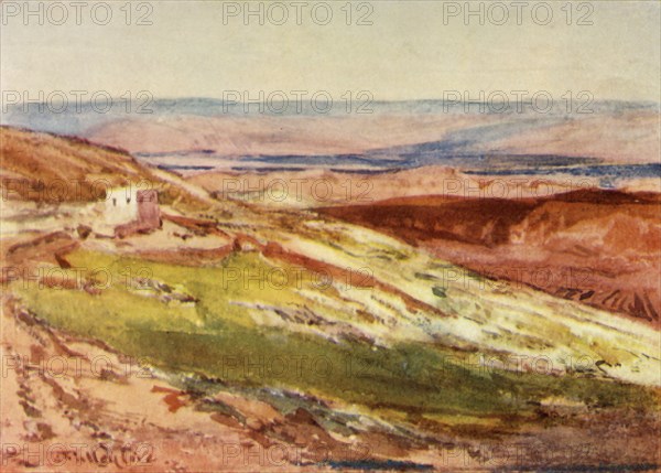 The Valley of the Jordan from the Mount of Olives', 1902.