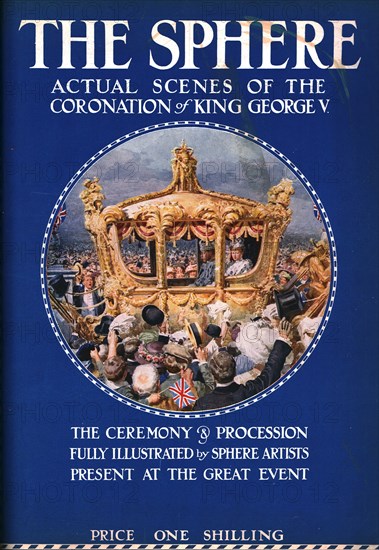 Cover of "The Sphere", coronation number, June 1911.