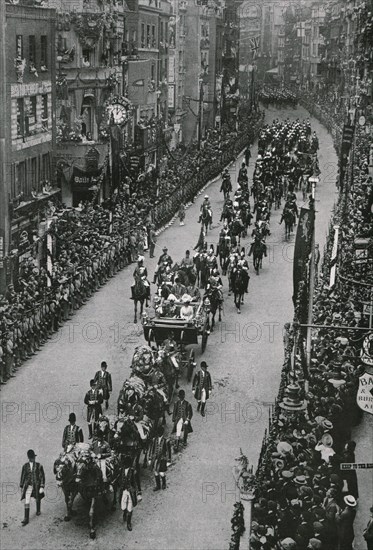 Coronation of King George V and Queen Mary, London, 1911.