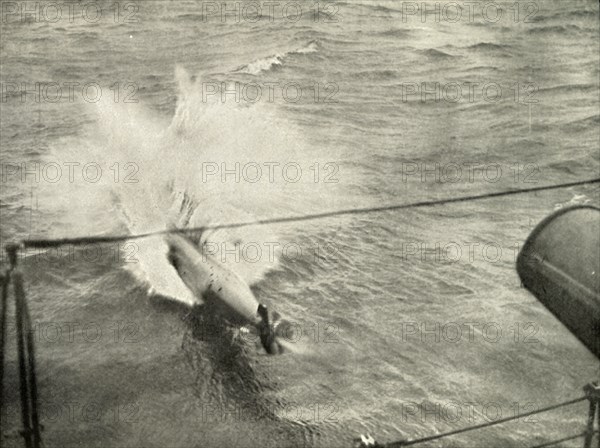 Torpedo Entering the Water', (1919).