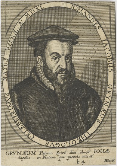 Johann Jakob Grynaeus (1540-1617) , 1650.