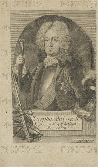 Portrait of Jozef Wandalin Mniszech (1670-1747) , before 1734.