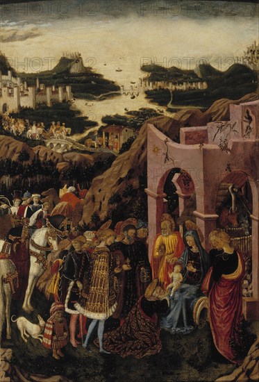 The Adoration of the Magi, ca 1442-1445.