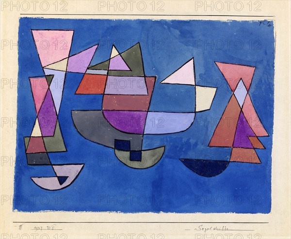 Segelschiffe (Bateaux à voile), 1927.