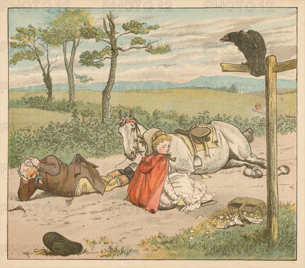 The Mare broke her knees and the Farmer his crown', c1885, (1934).