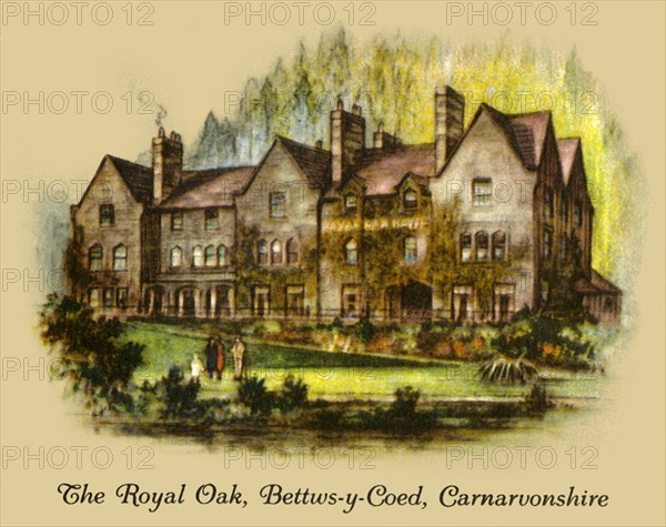 The Royal Oak, Bettws-y-Coed, Carnavonshire', 1936.