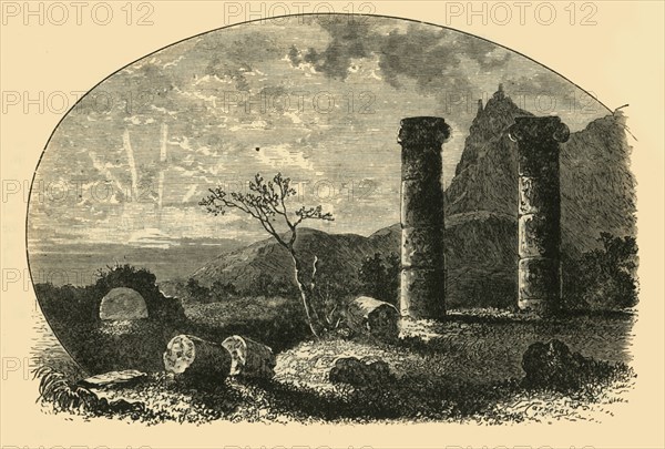 Ruins of the Temple of Cybele at Sardis', 1890.