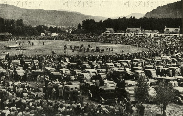 'A Highland Gathering at Braemar', c1948