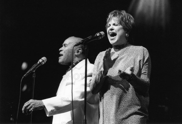 Jon Hendricks and Annie Ross, North Sea Jazz Festival, The Hague, Netherlands, 1999. Creator: Brian Foskett.